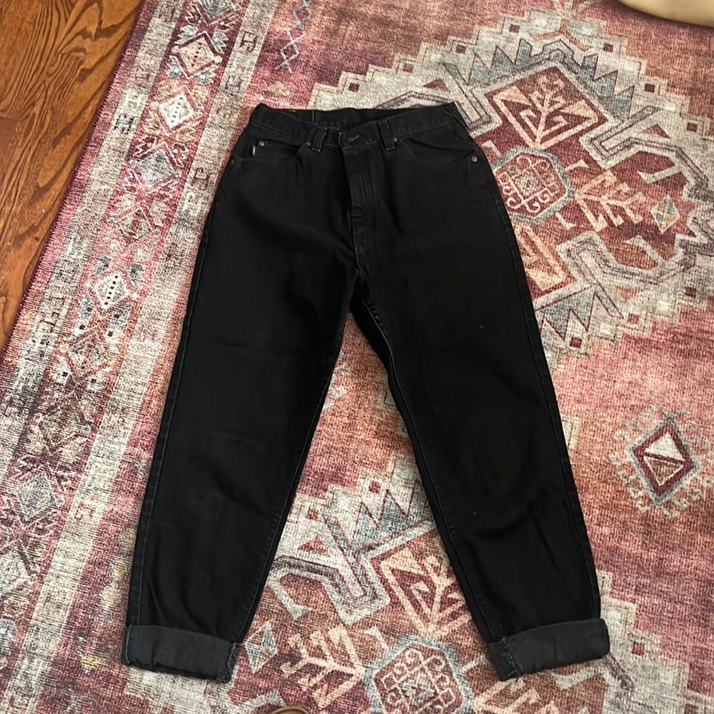 Black Riders mom jean